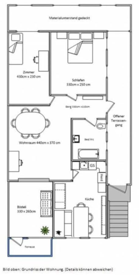 Schoene Ferienwohnung Mit Seeblick Thun Eksteriør billede