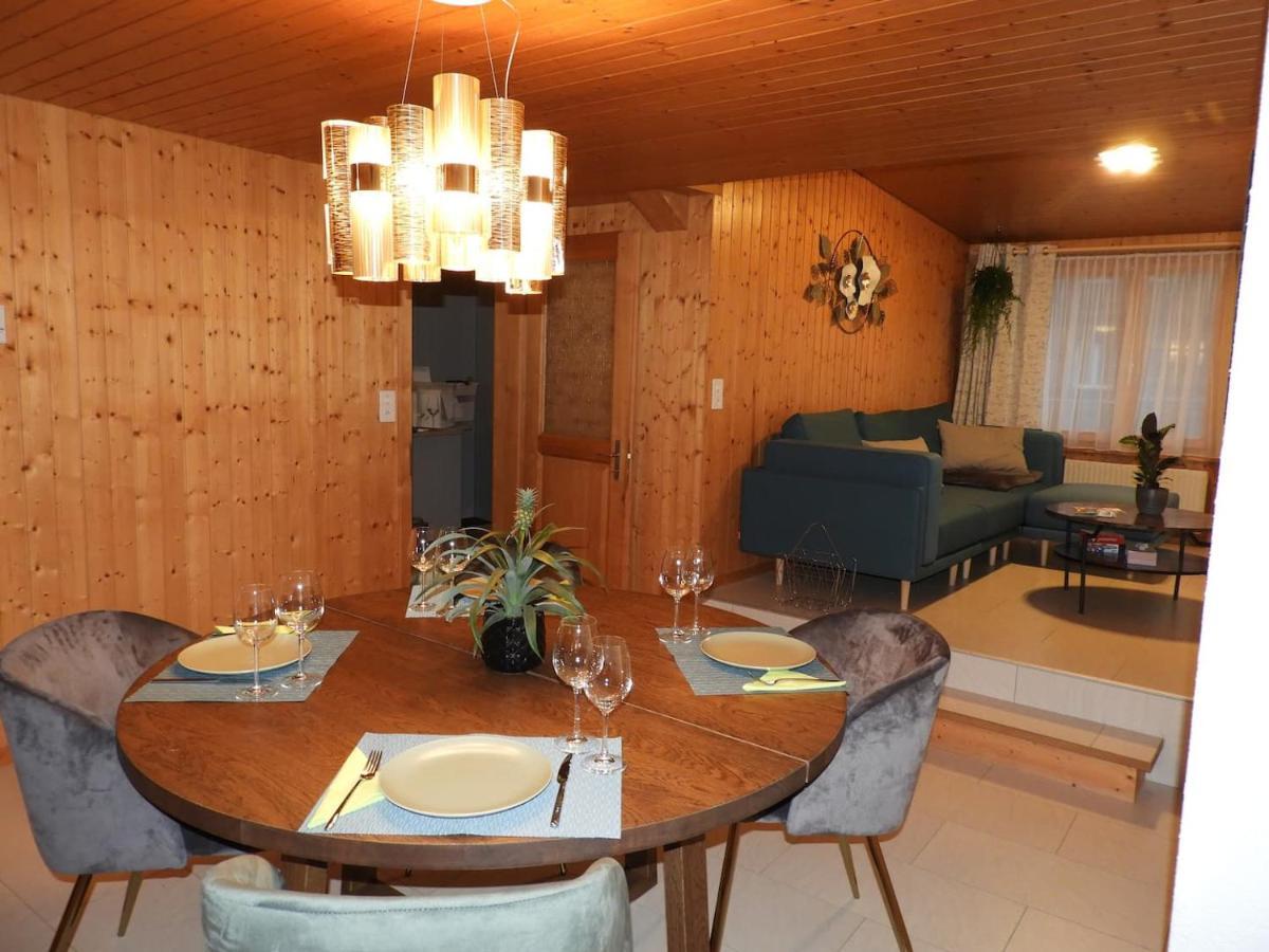 Schoene Ferienwohnung Mit Seeblick Thun Eksteriør billede