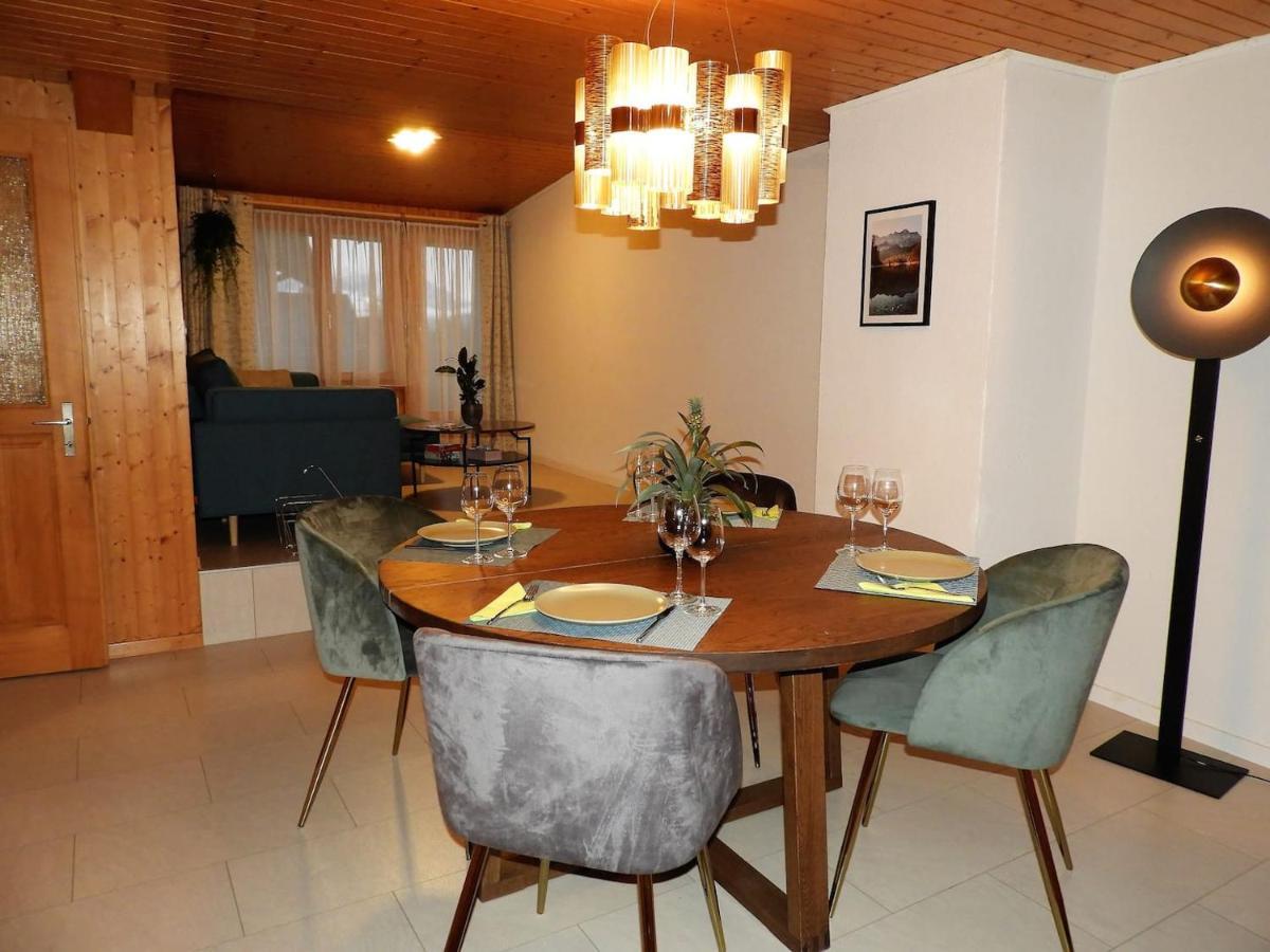 Schoene Ferienwohnung Mit Seeblick Thun Eksteriør billede